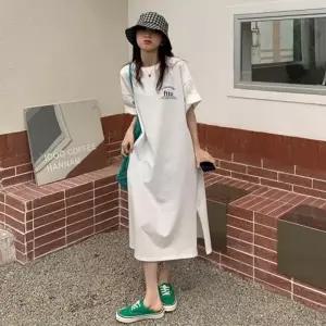 빅사이즈여성의류 면 가을 데일리원피스 모임룩 신상