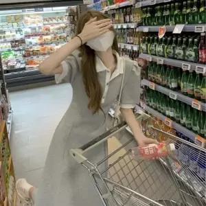 여름 캐쥬얼 신상 여자원피스 데이트 정장 여친룩 면