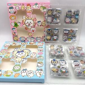 100PCS 치이카와 애니메이션 장난감 스티커 귀여운 투명 아플리케 컴퓨터 스케이트보드 DIY 장식 액세서리