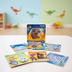 쥬라기월드 미니스티커 앨범 빅스티커 색칠놀이 꾸미기판 데코 리무버블 어린이 놀이스티커