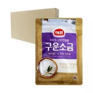 [박스] 사조해표 구운소금 500g 30입