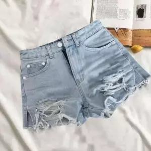 여자청반바지 여성 디스트로이드 연청 데님 팬츠 여름 찢청 핫팬츠