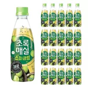 웅진 초록스파클링제로 350ml 20개