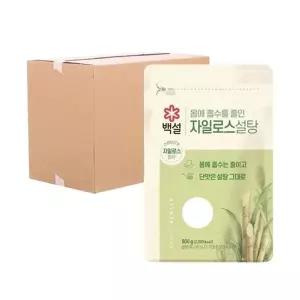 [박스] CJ 백설 자일로스 하얀설탕 500g 12입