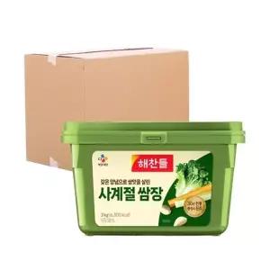 [박스] CJ 해찬들 사계절쌈장 3kg 4입