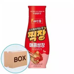[박스] CJ 해찬들 찍장 매콤쌈장 더 칼칼맛 300g 30입