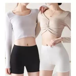 압박 시원한 쫄바지 노라인 속옷 보정 속바지 편안한