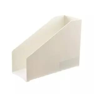 BenF Home 심플 책꽂이 2단 화이트 만화책 보관 미니 스탠드 정리함