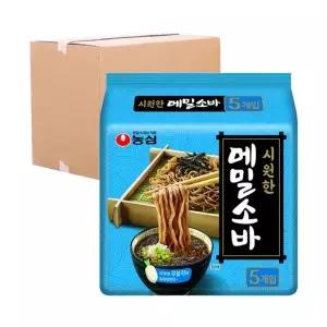 [박스] 농심 메밀소바 127g 40입