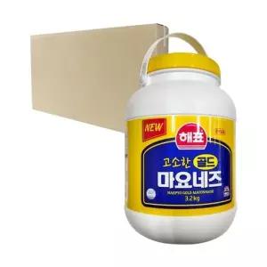 [해표][박스] 사조해표 골드마요네즈 3.2kg 4입