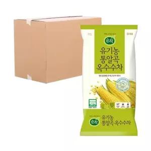 [샘표][박스] 샘표 유기농 통알곡 옥수수차 1kg 8입