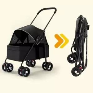 분리형 애견 유모차 중형견 웨건