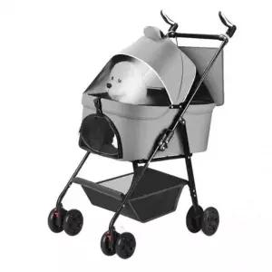 반려견 유모차 강아지 고양이 외출 개모차 분리형 캐리어