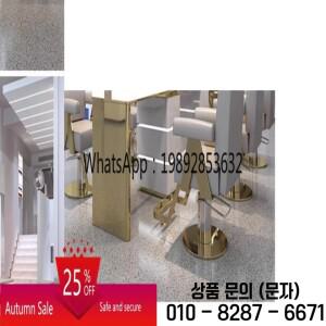 LYY 이발소 테이블 미용실 단면/양면 대리석 헤어 (캐비닛 포함) 커팅 펌 염색