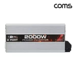 전원 Coms 순수정현파 차량용 파워 인버터 캠핑용 2000W
