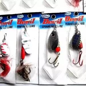 [RIZPICK]스피너 루어 인조 미끼 낚시용 메탈 스푼루어 낚시스피너 메탈루어