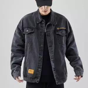 [라일리의류] Rly 이너 자켓 데님 여름 루즈핏 남성 캠퍼스 워싱