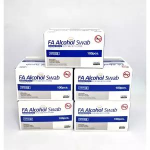 에프에이 일회용 알코올스왑 500매 멸균 소독솜 알콜솜