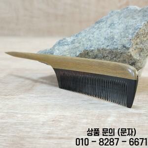 천연 녹색 백단향 나무 빗 가정용 호환 뿔 14세 이상용 정전기 방지 전문