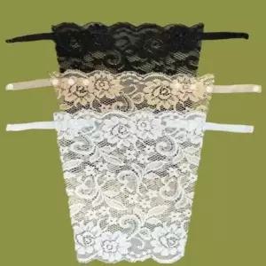 레이스 가슴골 가리개