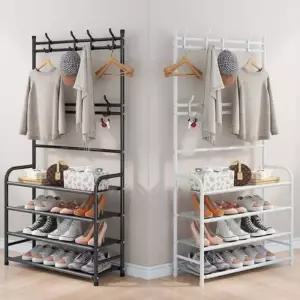 [라일리생활건강] Rly 옷 정리 랙 4단 옷방행거 가성비옷장