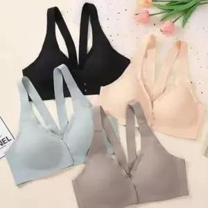 앞후크 심리스 노와이어 브라