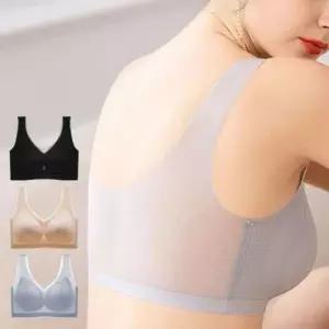 심리스 노와이어 메쉬 브라탑