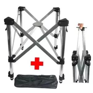 통 접이식 갯바위 거치대 알루미늄 밑밥 낚시 휴대용밑밥통거치대