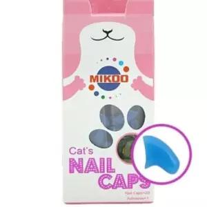 [반려] 고양이 발톱 보호캡 할큄 방지 네일 커버 블루