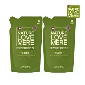 네이쳐러브메레 아기 핸드워시 거품 리필 250ml 5팩+리필 250ml 5팩