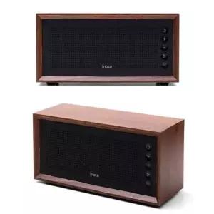 무선블루투스스피커 미니스피커 우드 블루투스 스피커 라디오 블랙