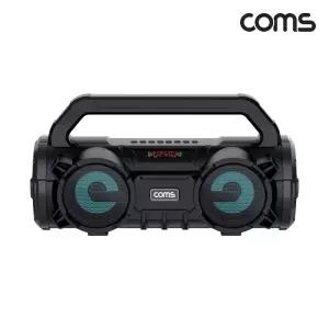 COMS Hi-Fi 포터블 블루투스 스피커 FM라디오