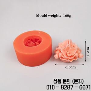 PRZY 꽃다발 금형 실리콘 튤립 Cymbidium 장식 비누 공 촛불 점토 만들기
