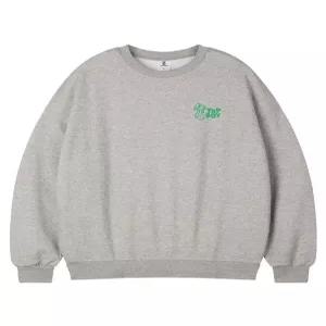 [탑보이][탑보이] 더티캐쉬 오버핏 기모 프린팅 스웨트 셔츠 (PTM2115)