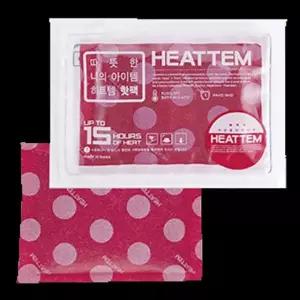 히트템 핫팩(손난로형) 70도15 레드 일반 90g 130x100mm (20)EA 파츠 소모품