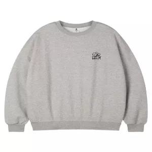 [탑보이][탑보이] 다이스 오버핏 기모 프린팅 스웨트 셔츠 (PTM2108)