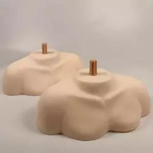 [JED] 미용실 모형 가발 마네킹 마네킹 어깨 연습용 진열용 홀더 스탠드 얼굴