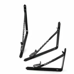 [JED] 꽈배기 선반고정브라켓 선반받침대 벽선반지지대 선반대 255x300