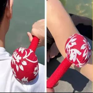 천연허브 안마방망이 쇼핑백증정 핸드메이드 안마봉 천연약초성분 소중한 분께 선물