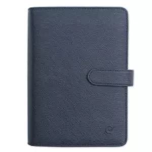 6공 다이어리 바인더 네이비 미디 사이즈 공책 문구