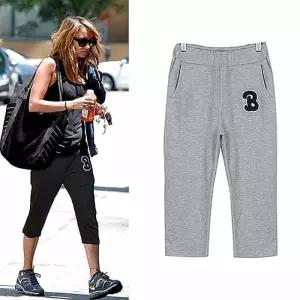 [라일리여성의류] Rly 여성 7부 트레이닝팬츠 츄리닝 조거 운동복 바지