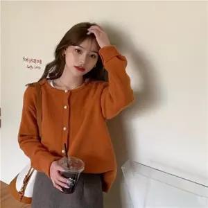 [라일리여성의류] Rly 니트 루즈가디건 니트롱 오버핏 데일리 루즈 롱