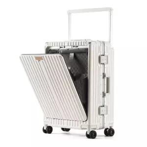 24인치 전면 오픈형 24인치 음료 매트 화이트 확장 뚜껑캐리어 트롤리