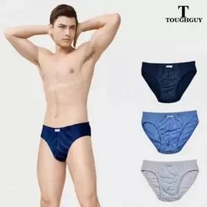남자팬티 3종 팬티 남자 세트 순면 속옷 스트라이프 터프가이 삼각 브리프