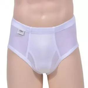 남자팬티 백색 트라이 유소변구 삼각팬티 순면 남자 부드러운