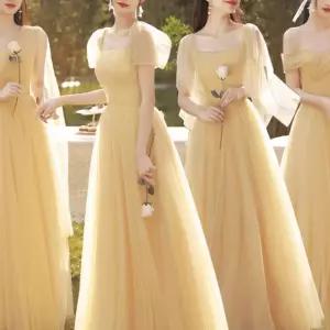 연두색 드레스 실크 들러리 브라이덜샤워 돌잔치 셀프촬영