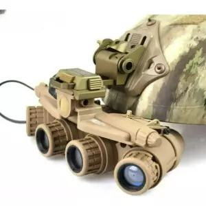 4구 야간투시경 쌍안경 소품 야외 망원경 군용 캠핑 단안경 줌