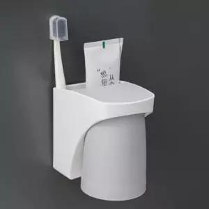 [SBD] 욕실그레이 양치컵 홀더 5개 자석