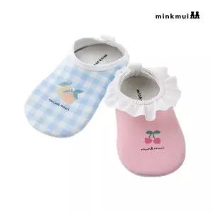 [롯데백화점]밍크뮤 쁘띠체리.레몬아쿠아슈즈 (2종택1) 3631482101 36314-821-01 02 출산백일돌선물