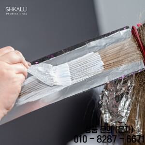 SHKALLI 헤어 보드 및 패들 표백제 미용실 염색 호일/발라야지